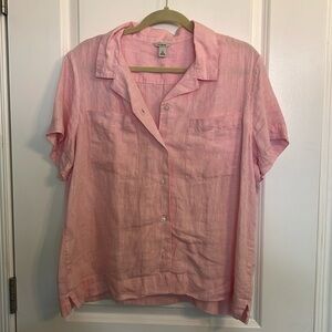 LLBEAN LINEN TOP